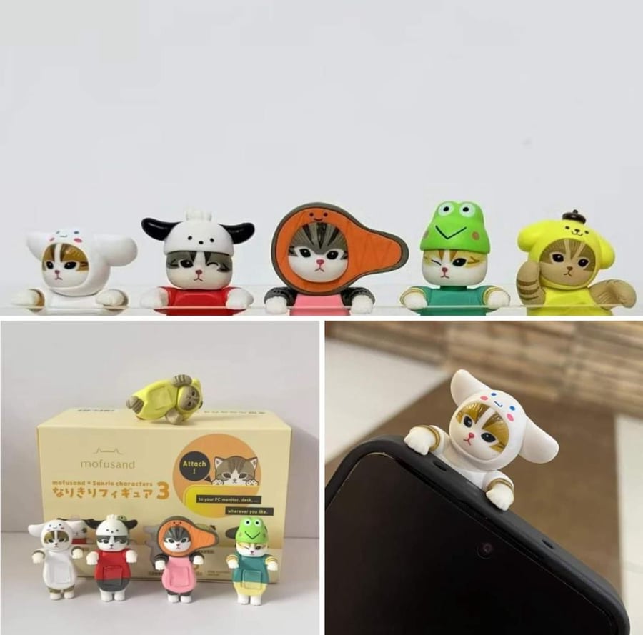 Hippers Mofusand x Sanrio characters