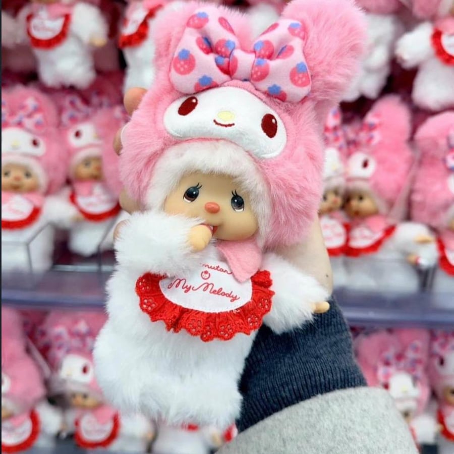 Monchhichi Chimutan x My Melody