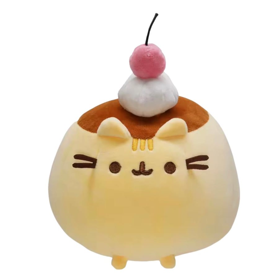 Pusheen caramel pudding