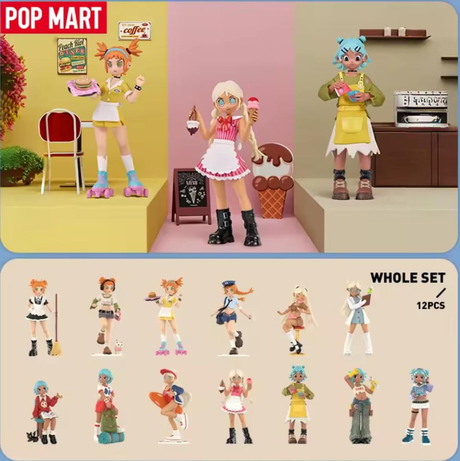 POP MART Peach Riot rush hour