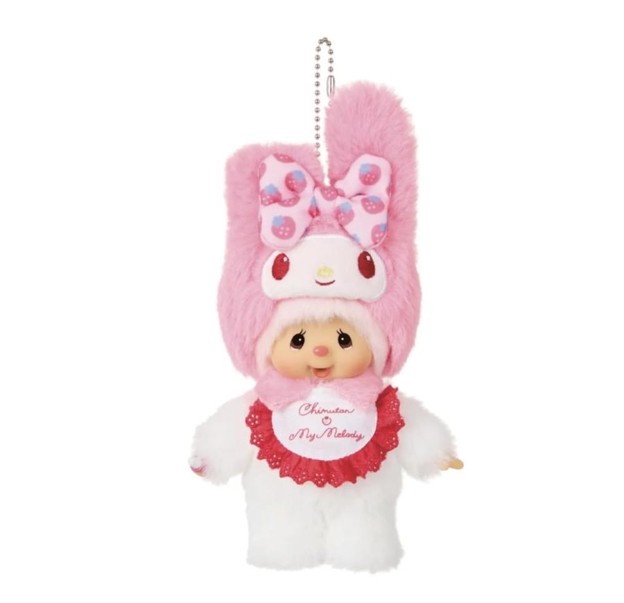Monchhichi Chimutan x My Melody