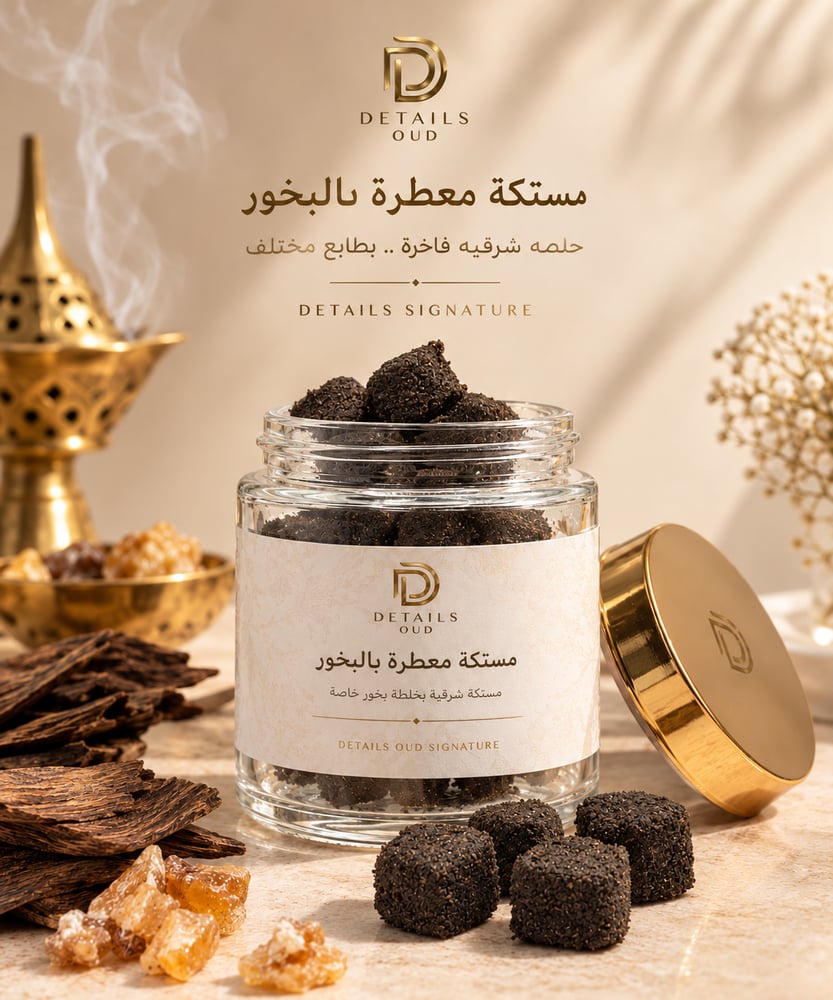 مستكة معطّرة بالبخور | DETAILS SIGNATURE