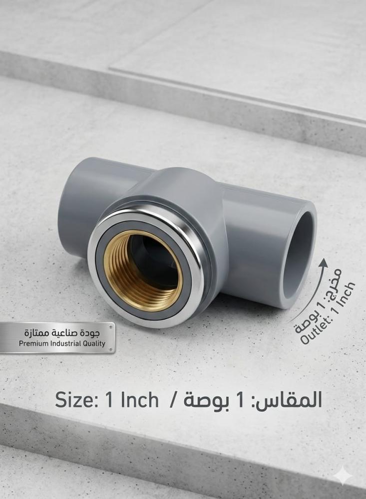 تية سن نحاس 1*1 بوصة