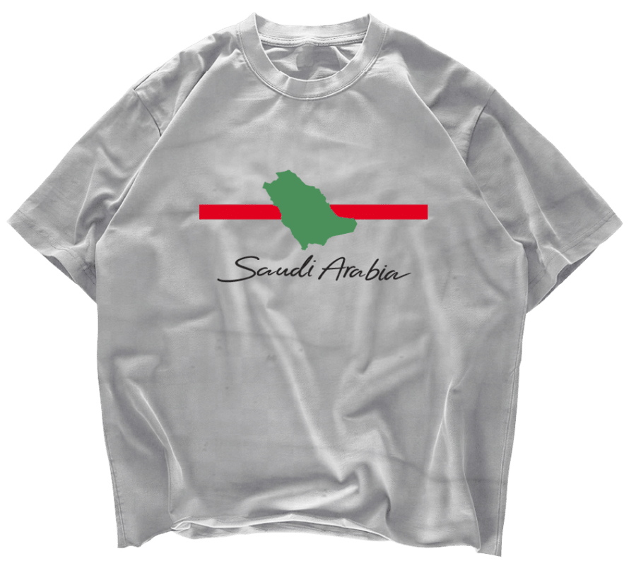 تيشرت السعودية خط أحمر