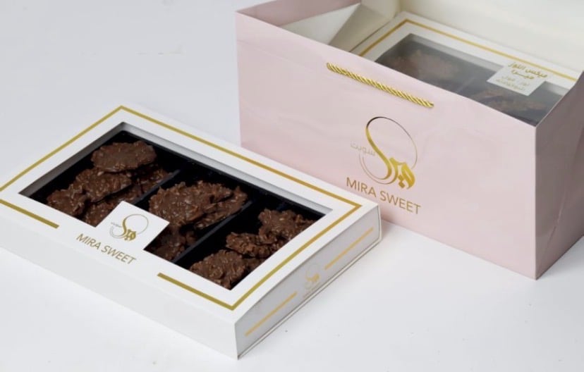 شوكولاتة صخرة لوز