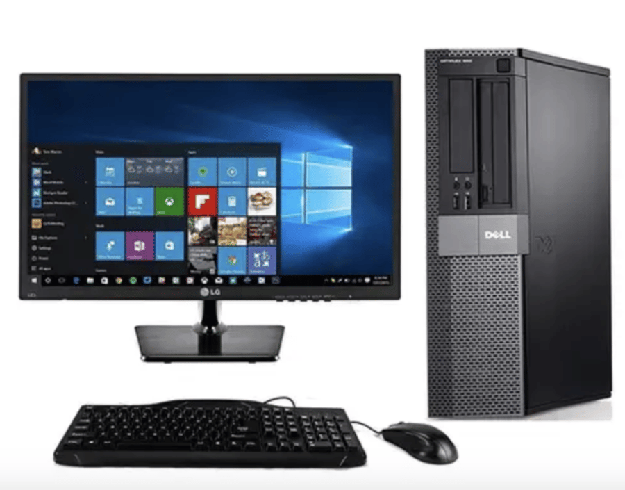 كمبيوتر مكتبي ديل i5 مع جميع الملحقات  (مجدد)