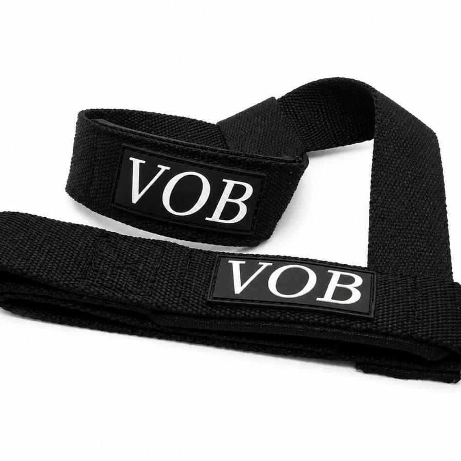 ربطة السحب أسود - Lifting Straps