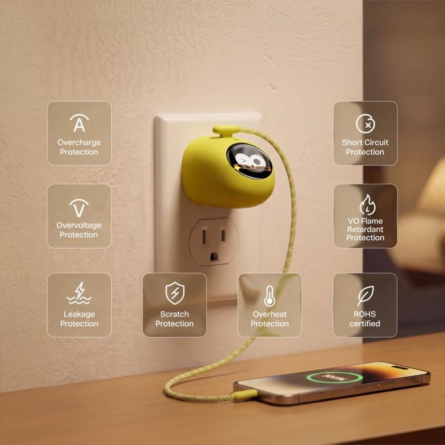 TORRAS Flasheye Dot Smart Display Charger باللون متعددة