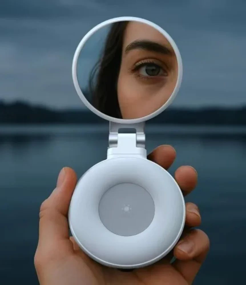 إضاءة سيلفي مغناطيسية