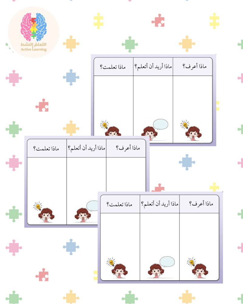 جدول التعلم