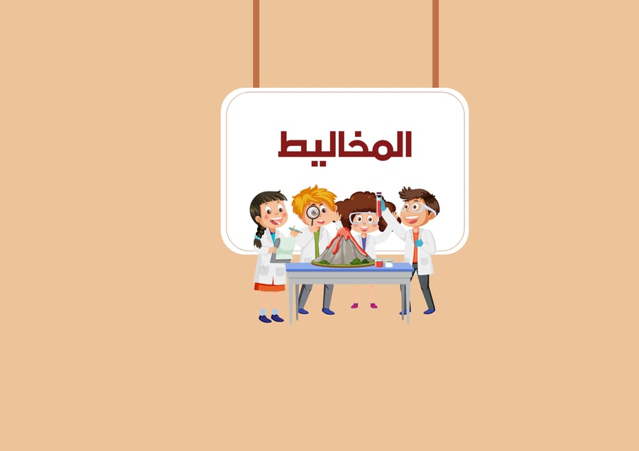 مطوية المخاليط الصف الرابع علوم ( الفصل الدراسي الثالث )
