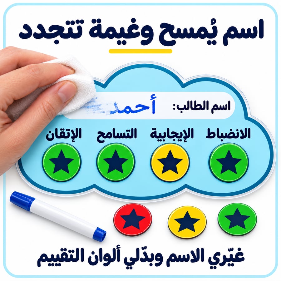 غيمة التعزيز المغناطيسية للطلاب – 30 غيمة