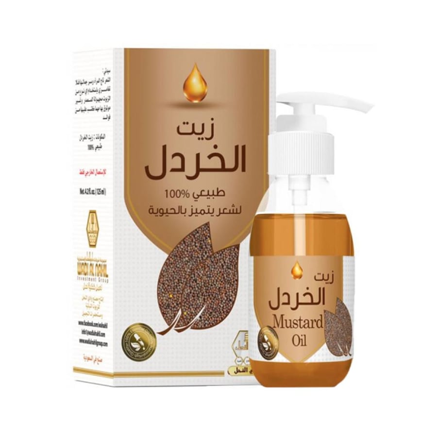 زيت الخردل 125مل (وادي النحل)