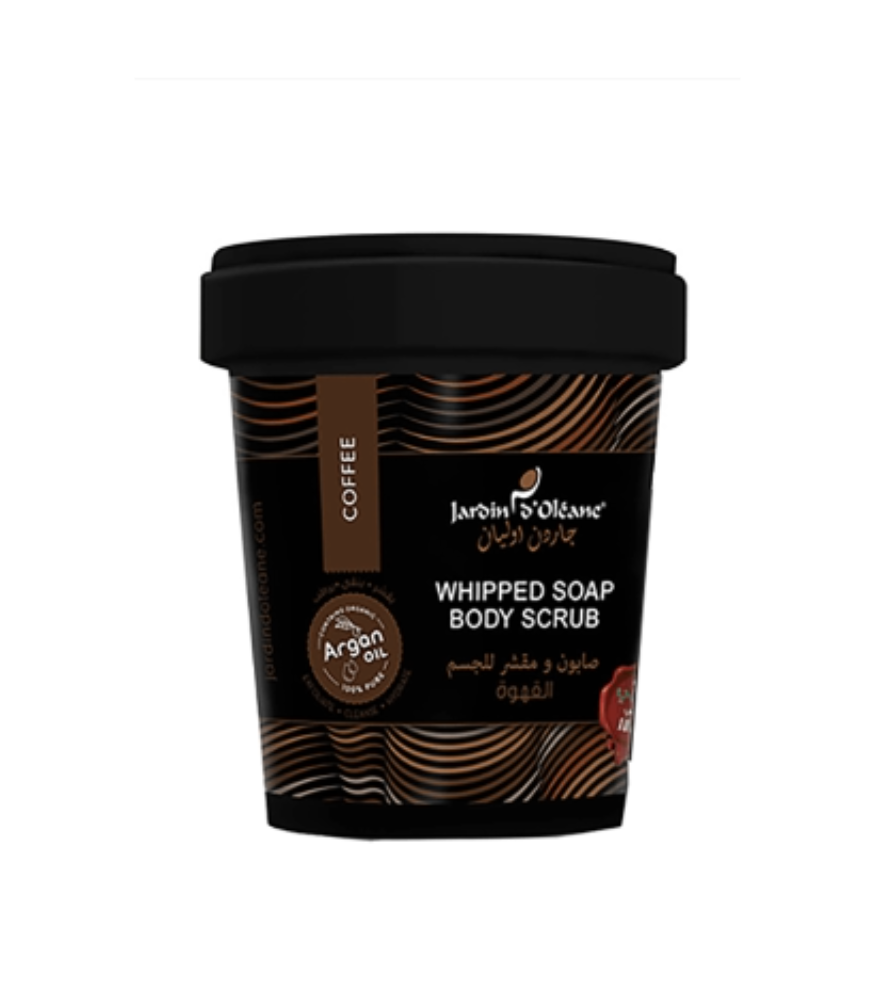 Body soap and scrub with coffee from Garden Olian - 500g