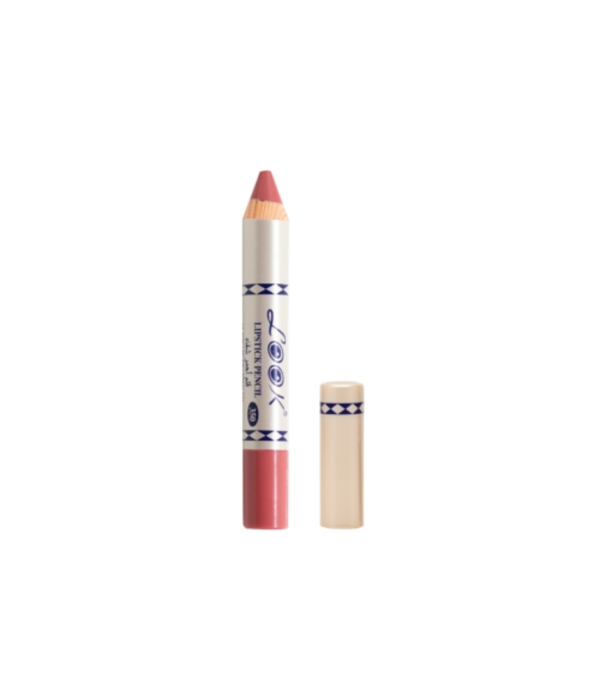 Red lipstick pencil look number 350