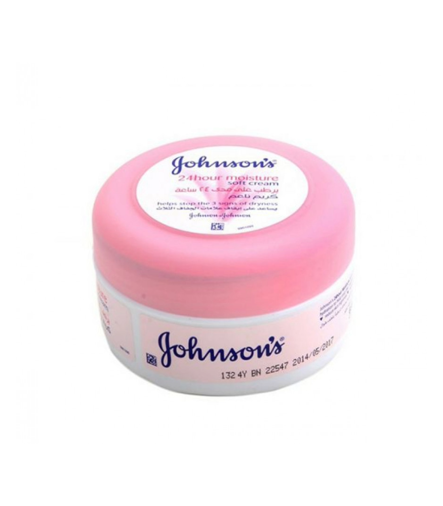 Soft moisturizing cream 24 hours from Johnson's 100 milliliters