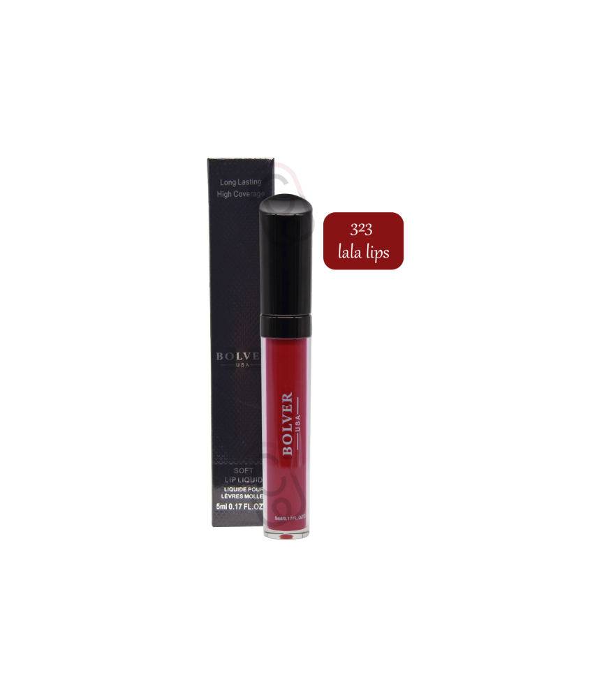 بلوفير روج سائل شفاه ناعم323 LALA LIPS