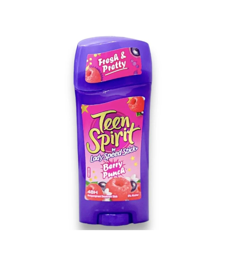 Deodorant Teen Spirit Berry Punch from Lady Speed Stick - 65 grams