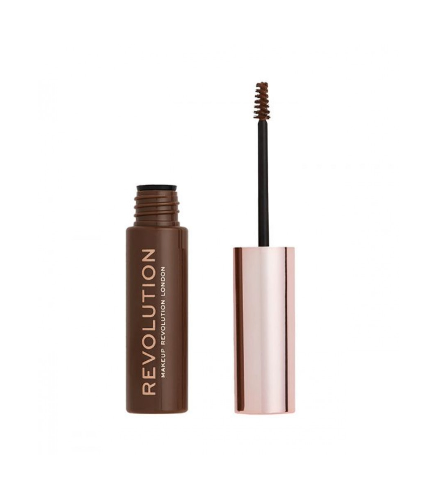 Eyebrow gel medium brown from Revolution 6ml