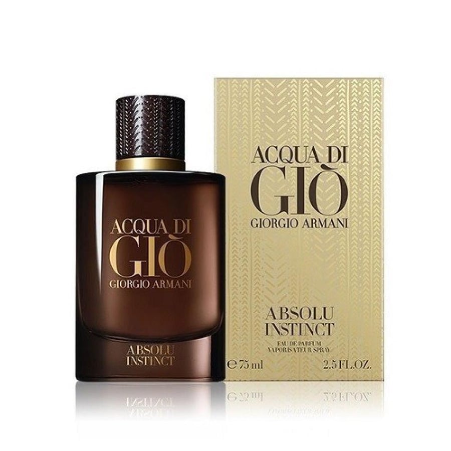عطر ارماني اكوا دي جيو ابسولو انستنكت الرجالي او دو بارفيوم - 75مل