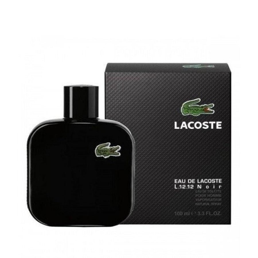 عطر لاكوست الاسود للرجال نوار او دو تواليت - 100مل