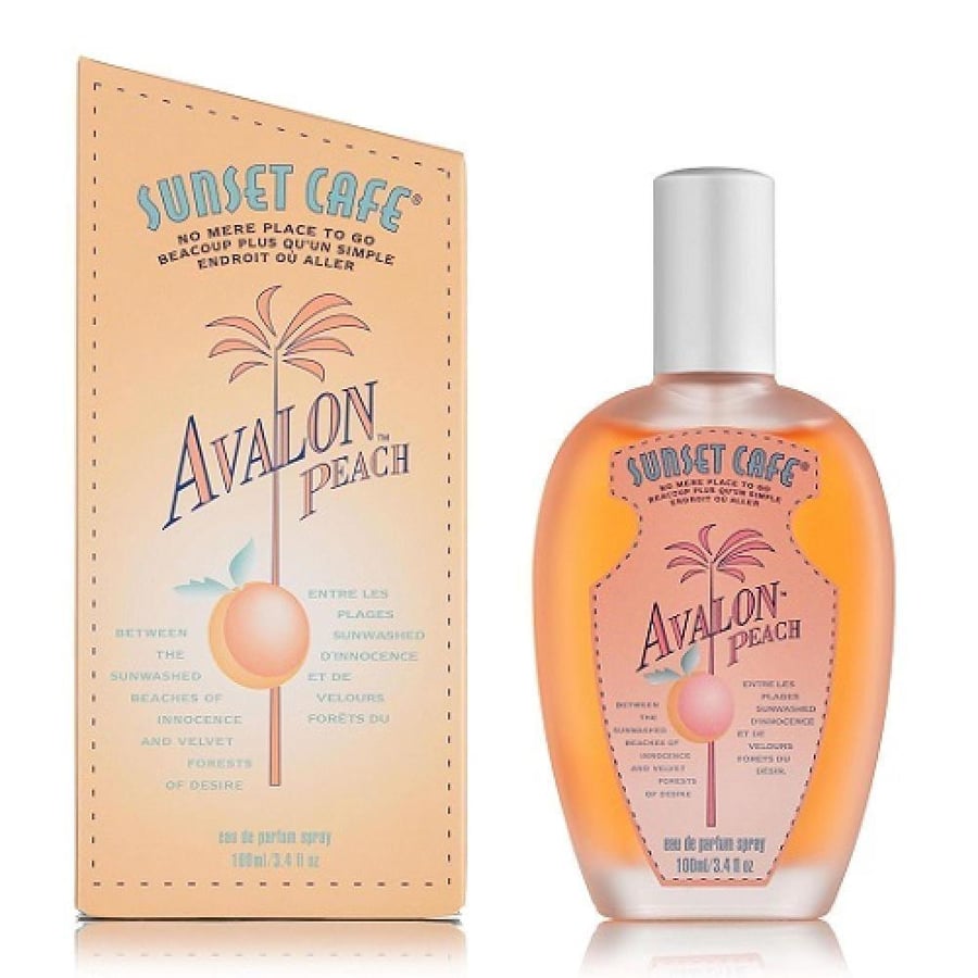 عطر صن سيت كافيه الخوخ او دو بارفيوم 100مل