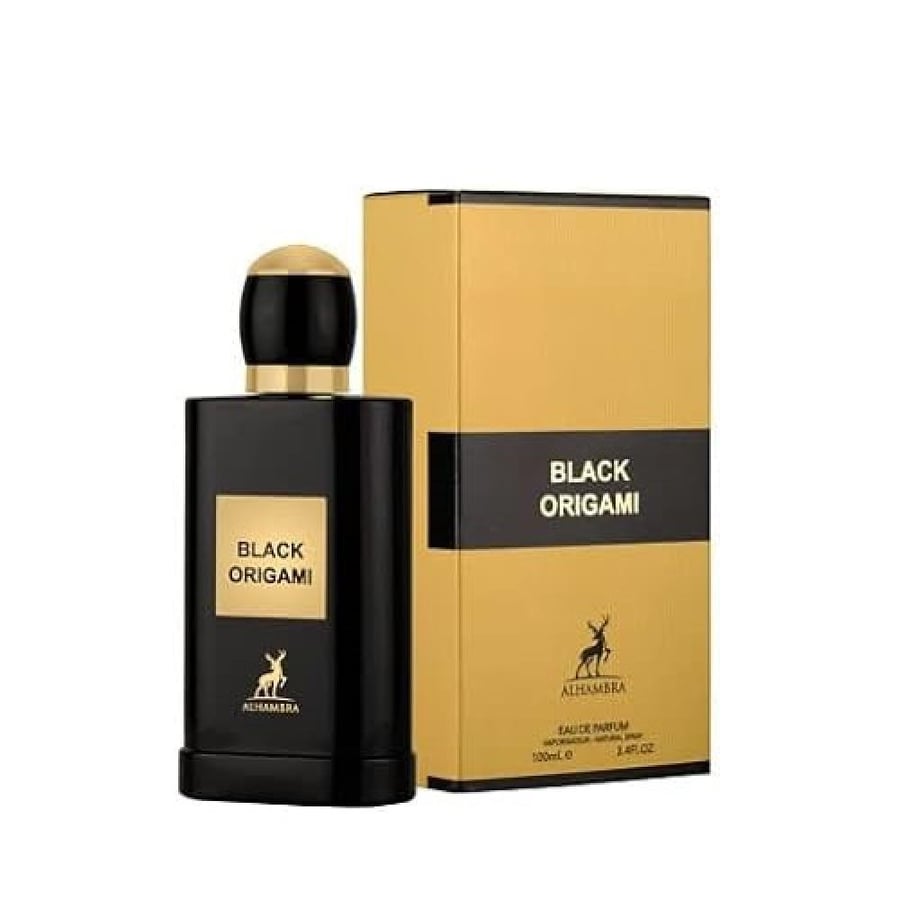 عطر ميزون الهامبرا بلاك اوريجامي او دو بارفيوم 100مل - بديل عطر توم فورد بلاك اوركيد
