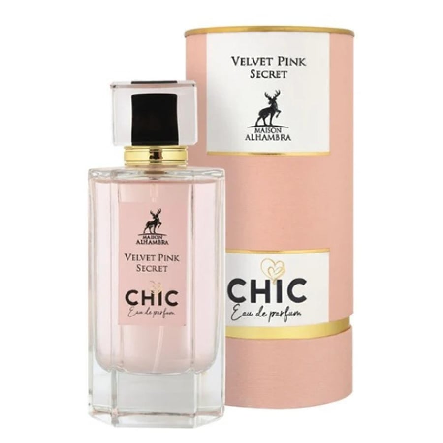 عطر ميزون الهامبرا شيك فيلفت بينك سيكرت او دو بارفيوم 100مل - مستوحى من فيكتوريا سيكرت لوف