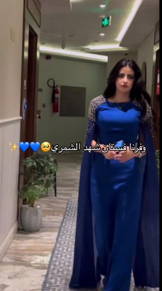 فستان شهد الشمري