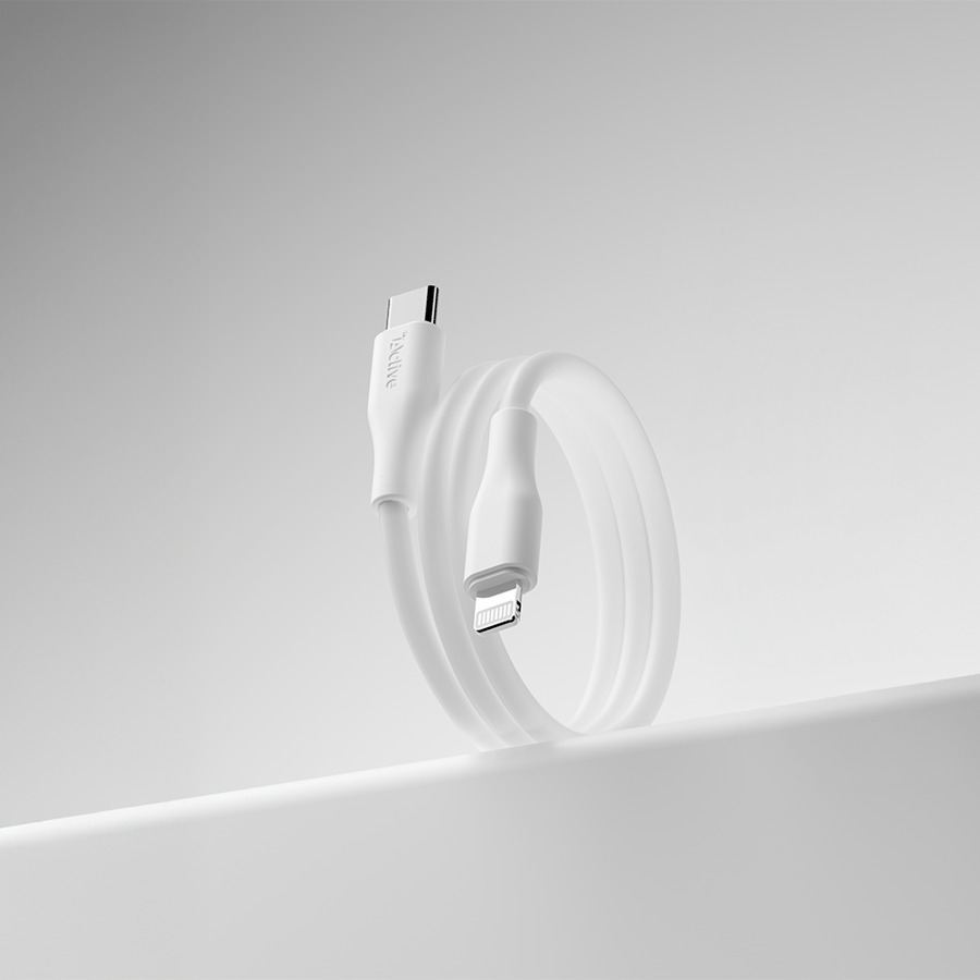 كيبل ايفون Active LS-PD01 -  أبيض