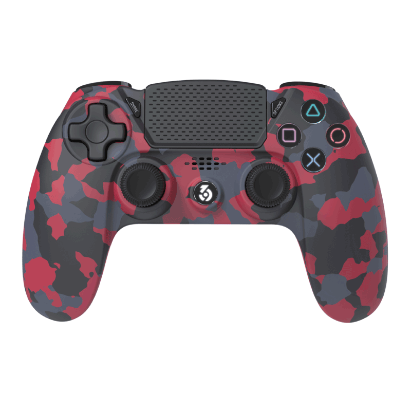 يد تحكم PS4 - قوست 4 باللون الأحمر الجيشي