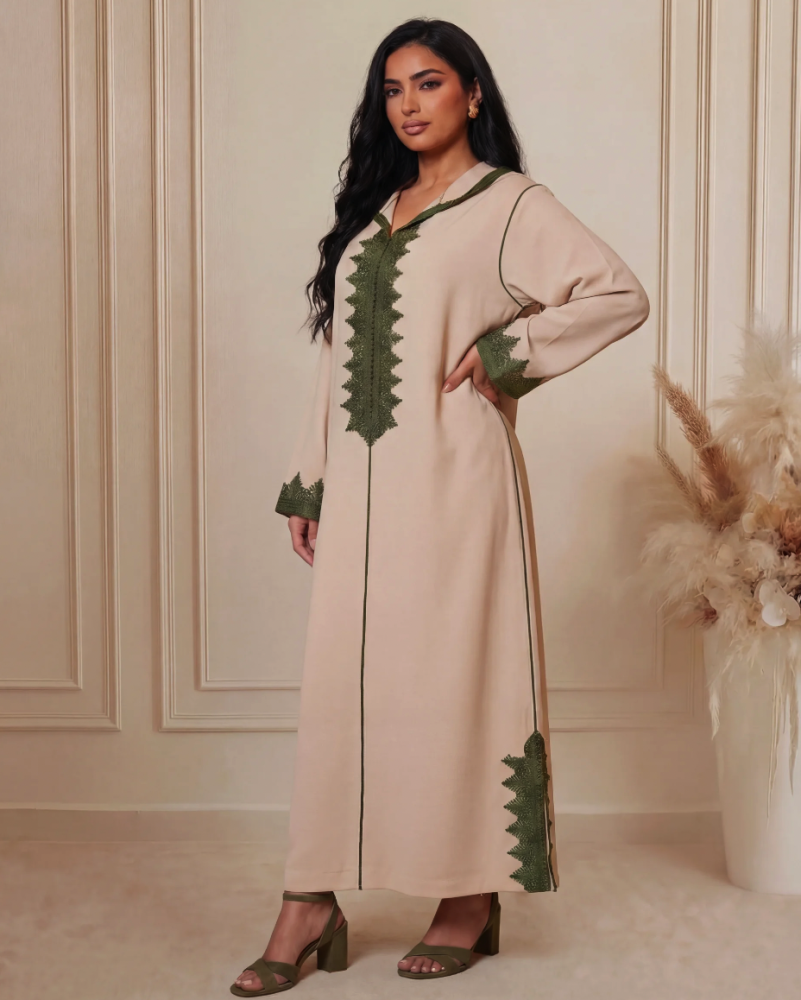 جلابية تطريز