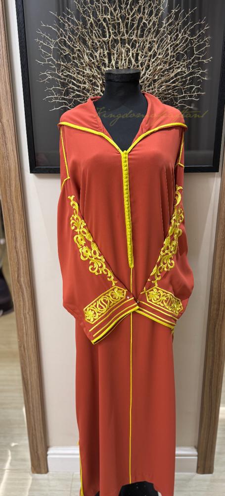 جلابية تطريز