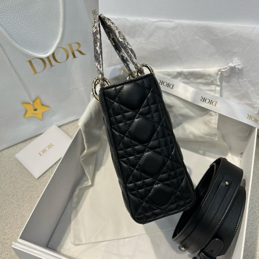 Lady Dior bag, 20cm size