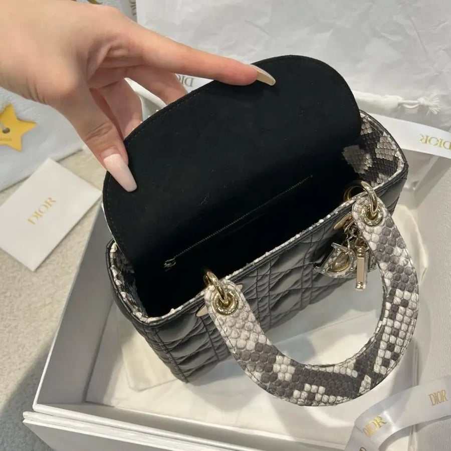 Lady Dior bag, 20cm size