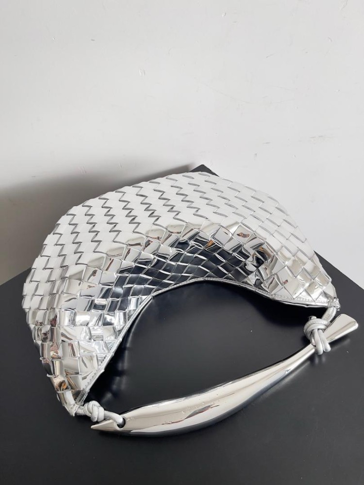 Sardine Bag Bottega Silver Size 32