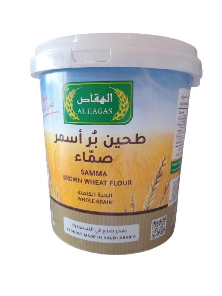 طحين بر أسمر صمّاء الهقاص 3 كيلو