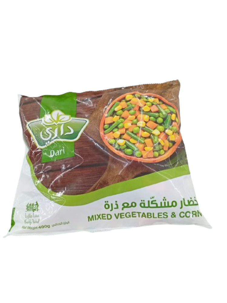 خضار مشكلة مع ذرة مجمدة داري 400 جرام