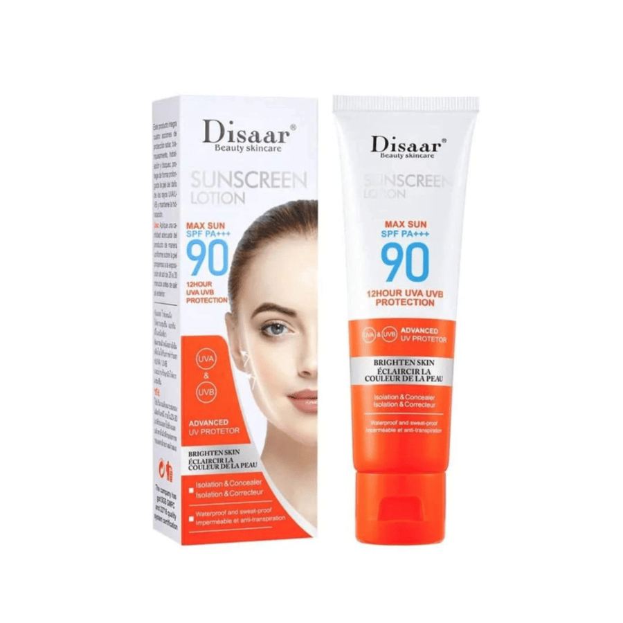 ديسار كريم واقي شمس مفتح للبشرة بعامل حماية SPF90 مقاوم للماء 50 مل