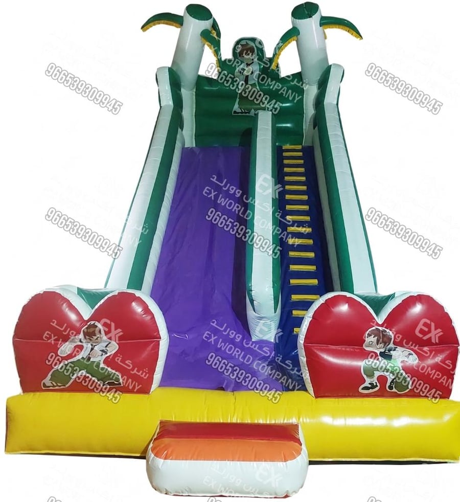 زحليقة المقاتل 9.70×4×9متر