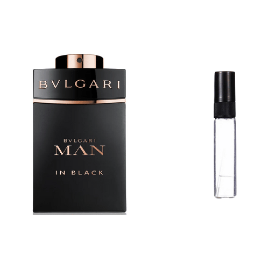 عينة عطر بلقاري مان ان بلاك للرجال او دي برفيوم 1مل | عينة ديكانت