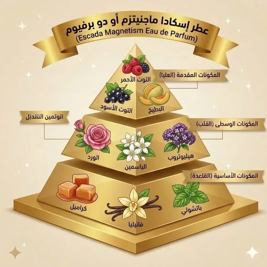 عطر اسكادا ماجنيتزم أو دو برفيوم -50مل