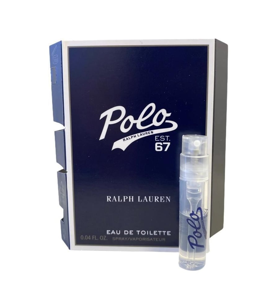 شدة عينة عطر رالف لورين بولو EST 67 الرجالي او دو تواليت × 12 حبات