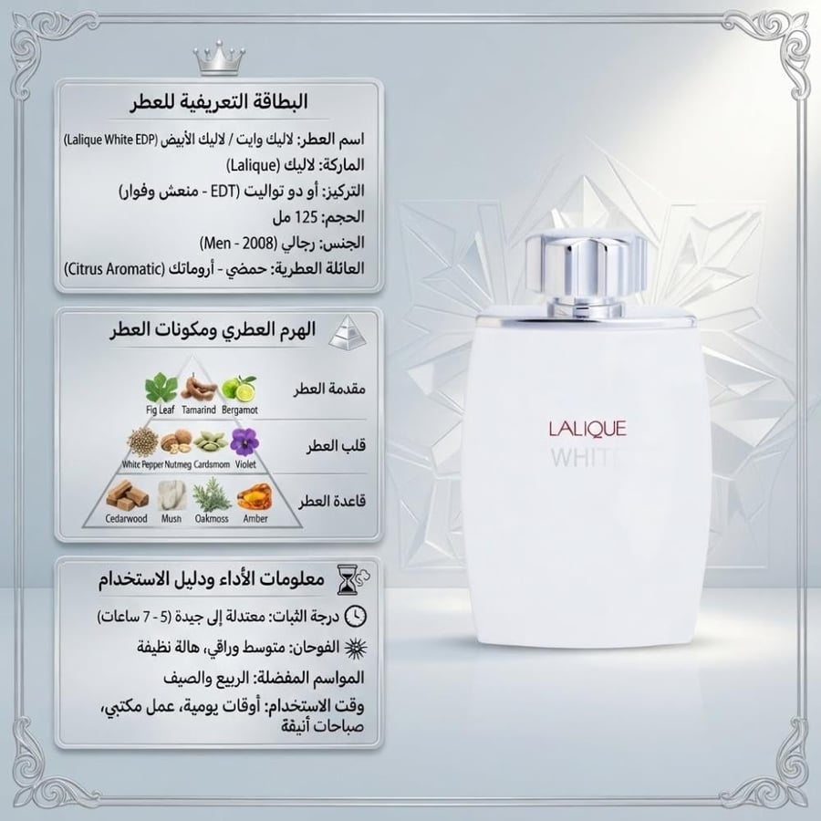 Lalik White - 125 ml
