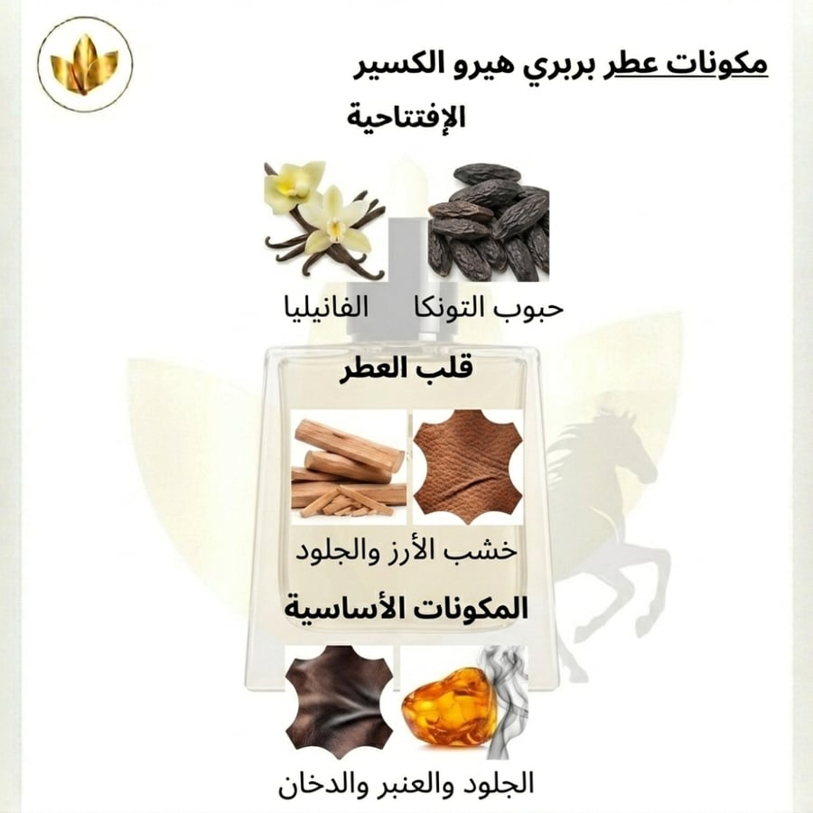 عطر بربري هيرو الكسير - 60 مل