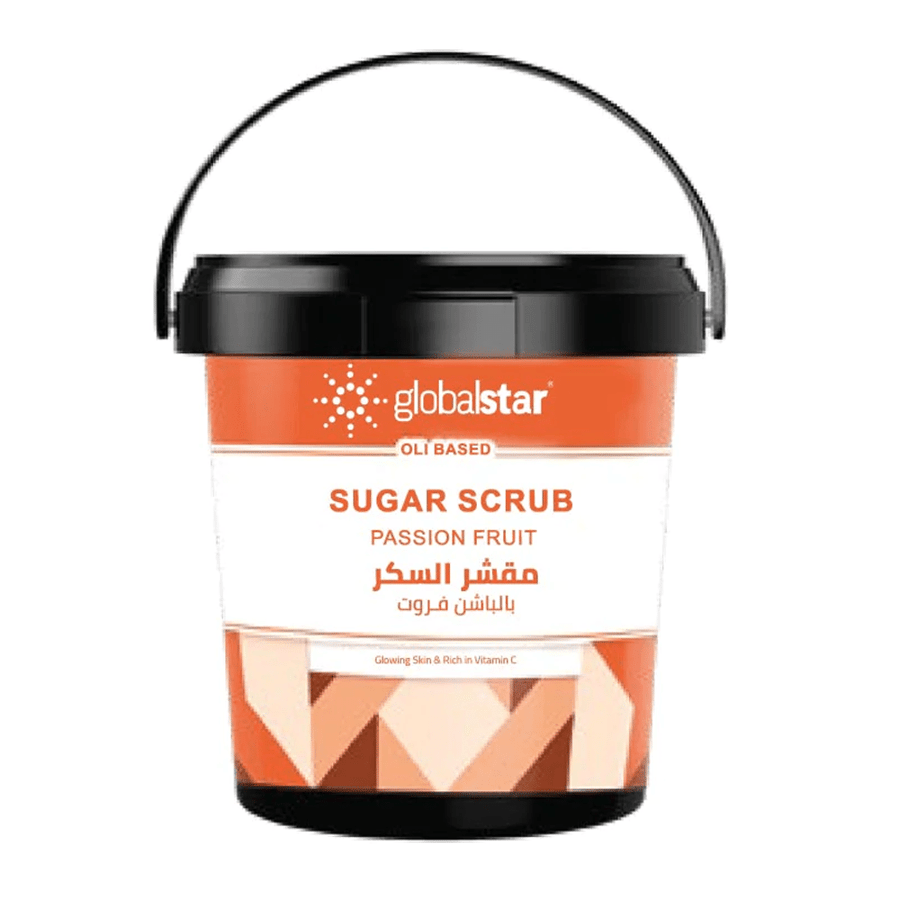 جلوبال ستار مقشر السكر الزيتي بالباشن فروت 600مل