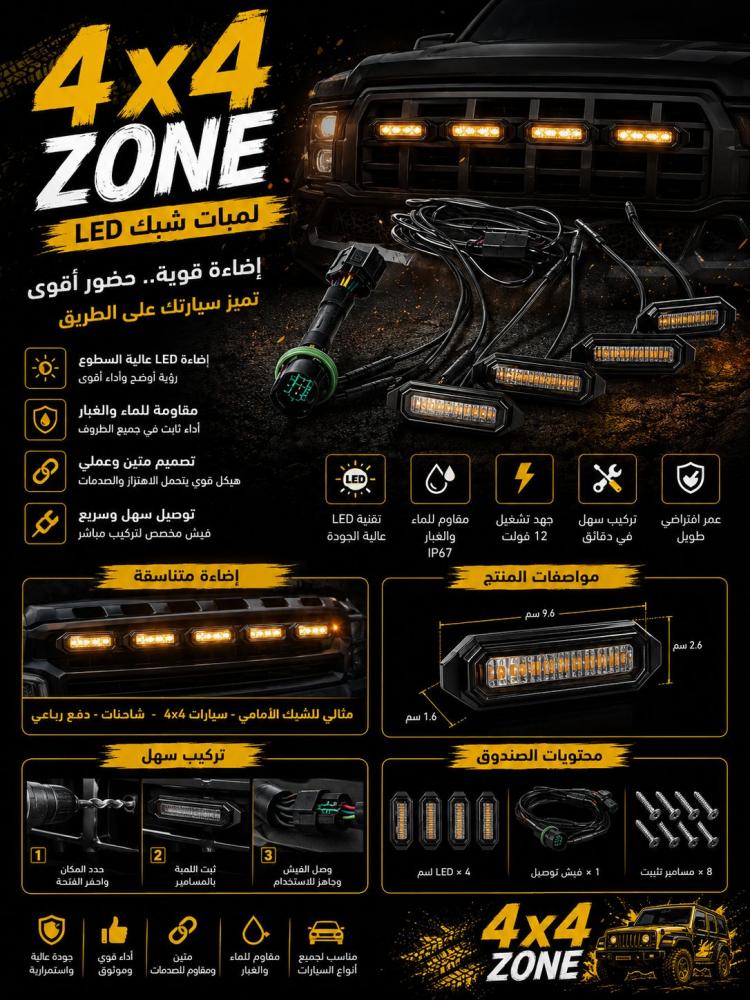 Front grille lighting for Tank 300