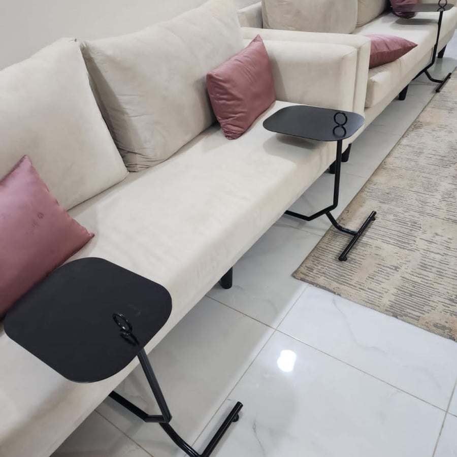 طاوله خدمه سطح صاج