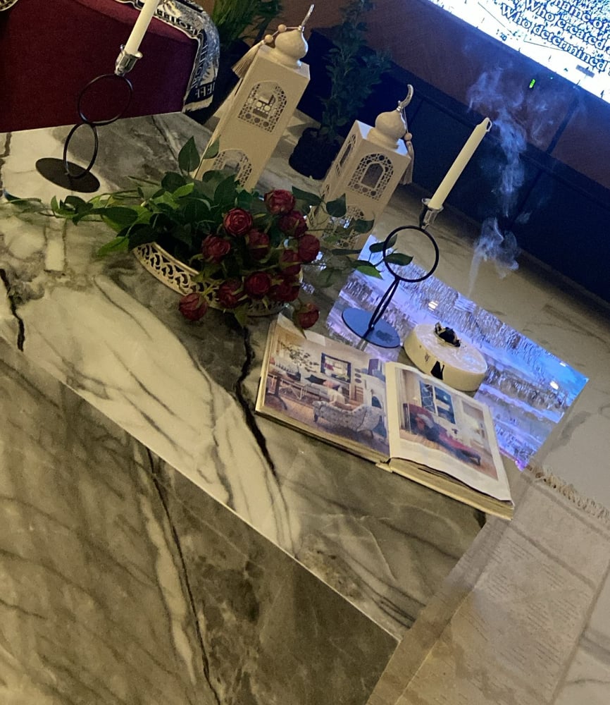 طاولة بديل الرخام
