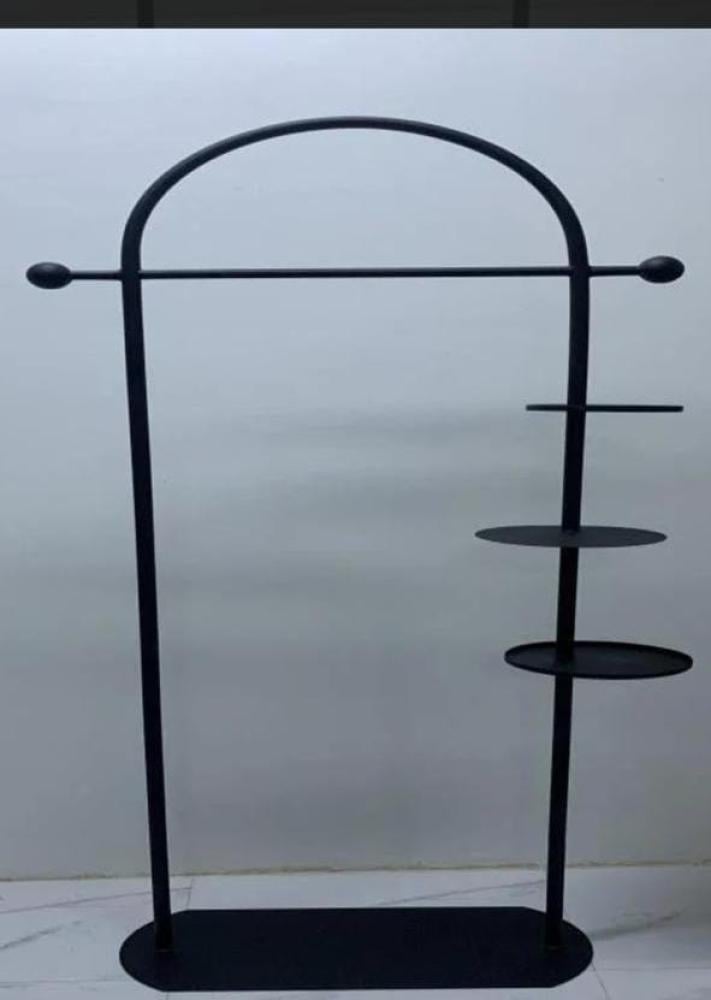 Black clothing hanger